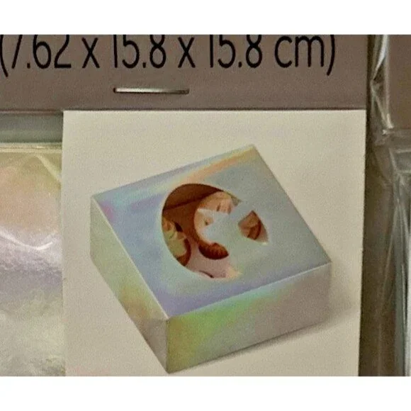 Easter Cupcake Gift Boxes (6) Bunny Baby Shower Party Birthday Silver Rabbit - Picture 3 of 6